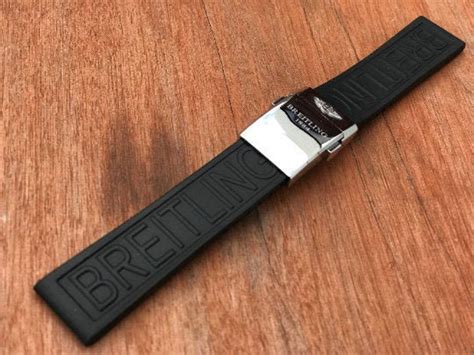 how to adjust breitling rubber watch band|breitling watch with rubber strap.